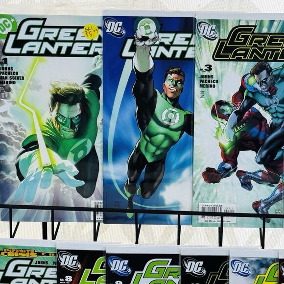 Green Lantern 1-15 Lot Geoff Johns Vs Mongul Carlos Pacheco Ivan Reis - Picture 3 of 7